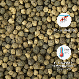 Produktbild, zeigt einen Pellets KENKO Premium Sommer Koifutter