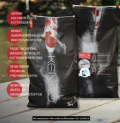 Produktbild, zeigt einen Sack KENKO Power Sommer Koifutter