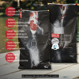 Produktbild, zeigt einen Sack KENKO Power Sommer Koifutter