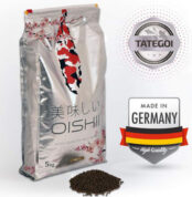 Produktbild, zeigt einen Sack Oiishi Futtermix, Koifutter